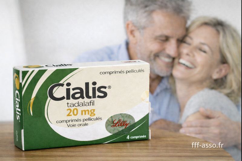 Boîte de Cialis 20 mg (tadalafil)