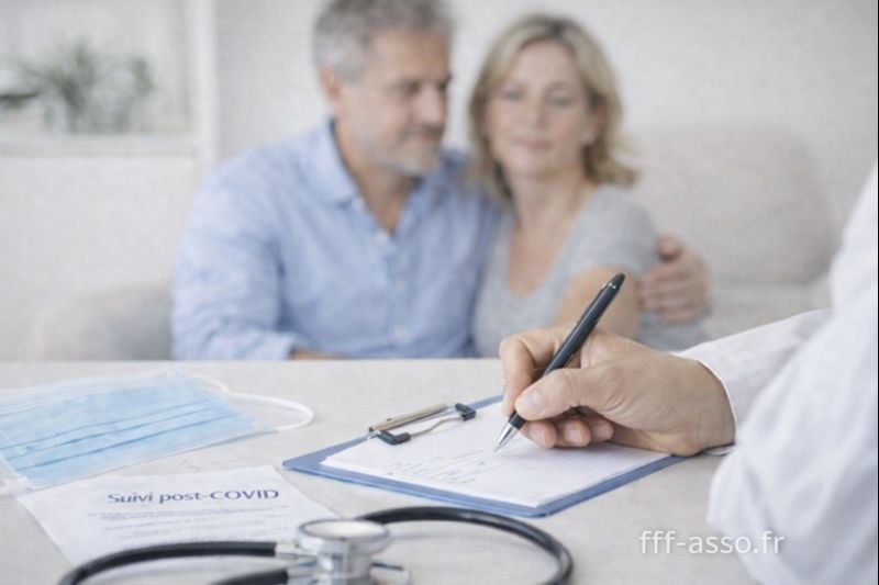 Consultation médicale en suivi post-COVID